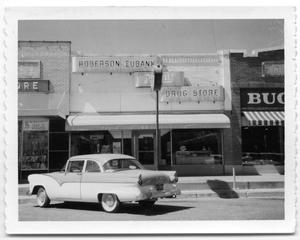 Primary view of object titled '[Robertson-Eubank Drug Store 1958]'.