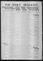 Newspaper: The Daily Bulletin (Brownwood, Tex.), Vol. 13, No. 163, Ed. 1 Saturda…