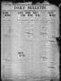 Primary view of Daily Bulletin. (Brownwood, Tex.), Vol. 12, No. 5, Ed. 1 Thursday, October 26, 1911