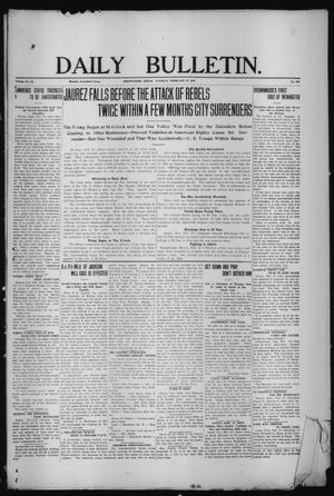 Primary view of object titled 'Daily Bulletin. (Brownwood, Tex.), Vol. 12, No. 108, Ed. 1 Tuesday, February 27, 1912'.
