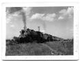 Photograph: [The Train That Brought FDR to Childress, Texas]