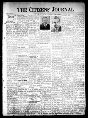 Primary view of object titled 'The Citizens Journal (Atlanta, Tex.), Vol. 69, No. 1, Ed. 1 Thursday, January 1, 1948'.