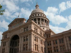 Primary view of object titled 'South face of the Texas State Capitol'.