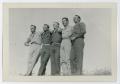 Photograph: [Five Servicemen Standing Together]