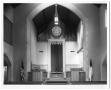 Thumbnail image of item number 1 in: '[Inside the First Christian Church]'.