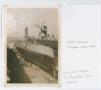 Photograph: [Photograph of  U. S. S. Grampus in Dry Dock]
