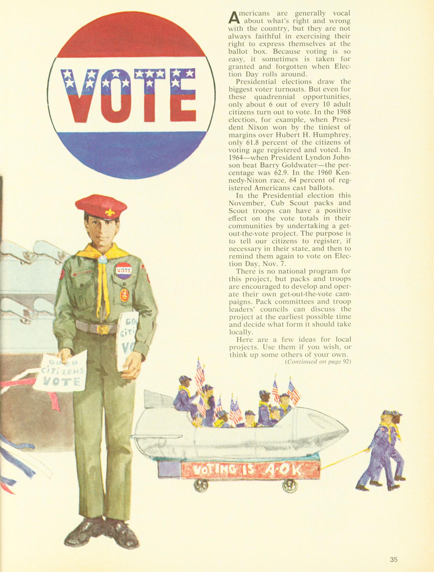 Scouting, Volume 60, Number 6, September 1972
                                                
                                                    35
                                                
