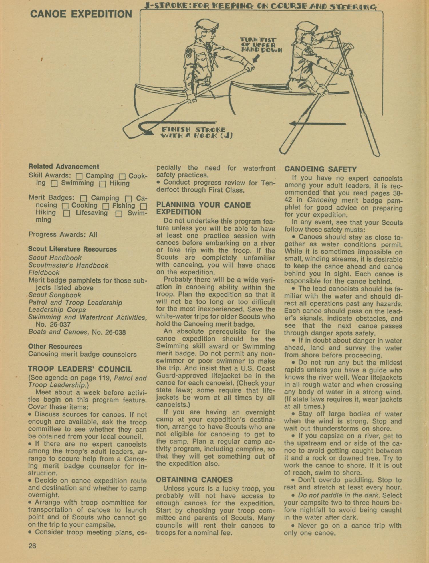 Scouting, Volume 61, Number [6], September 1973
                                                
                                                    26
                                                