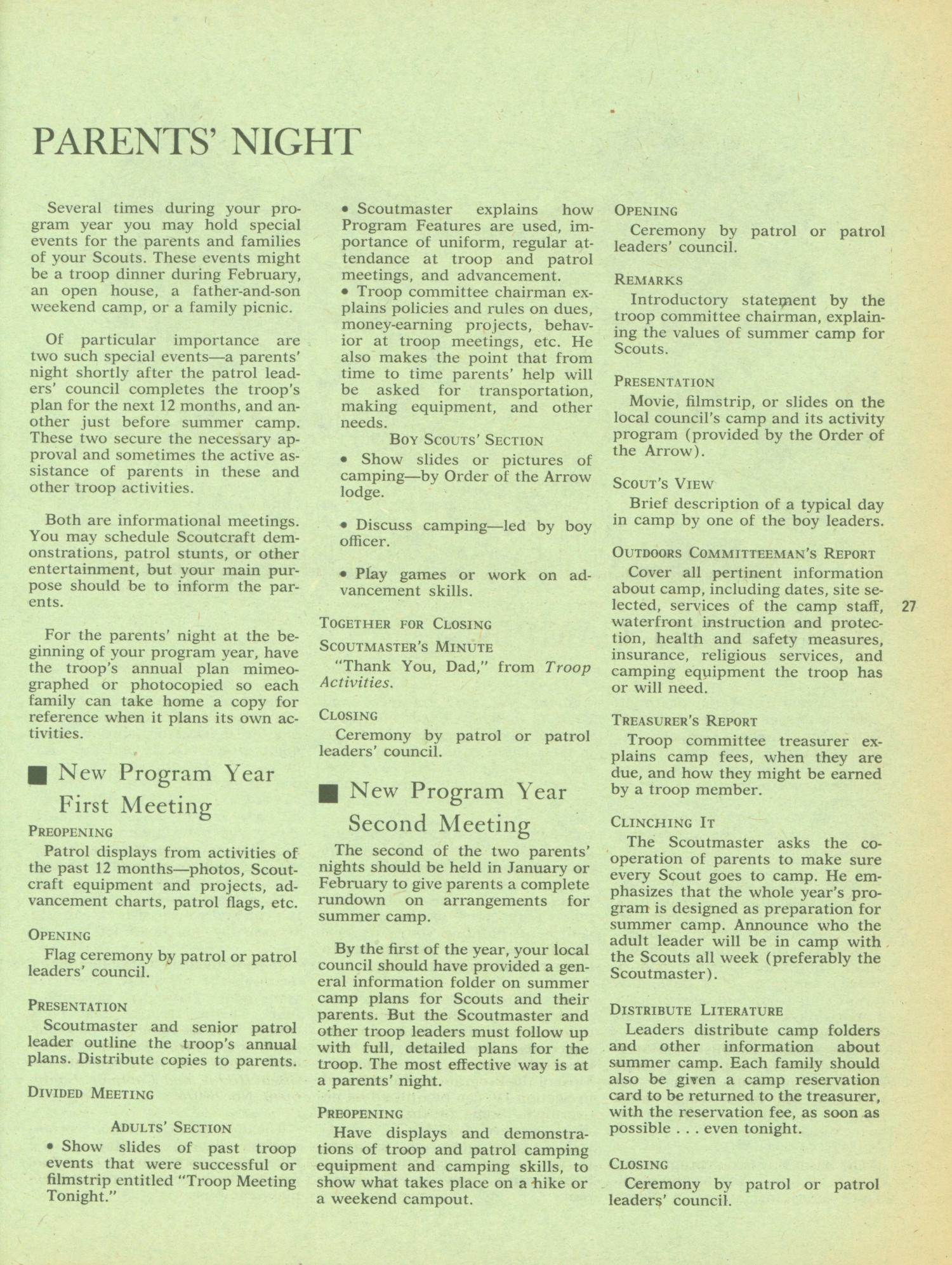 Scouting, Volume 59, Number 4, July-August 1971
                                                
                                                    27
                                                