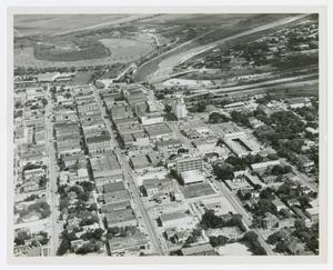 Primary view of object titled '[Aerial View of Brownsville]'.