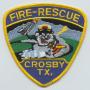 Primary view of [Crosby, Texas Fire Rescue Patch]