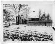 Photograph: The Scrivner Home covered in snow