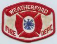 Physical Object: [Weatherford, Texas Fire Department Patch]