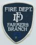 Physical Object: [Farmers Branch, Texas Fire Department Patch]