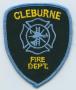 Physical Object: [Cleburne, Texas Fire Department Patch]