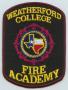 Physical Object: [Weatherford College Fire Academy Patch]