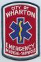 Primary view of [Wharton, Texas Emergency Medical Services Patch]