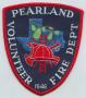 Physical Object: [Pearland, Texas Volunteer Fire Department Patch]