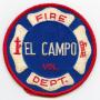 Physical Object: [El Campo, Texas Volunteer Fire Department Patch]