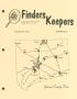 Journal/Magazine/Newsletter: Finders Keepers, Volume 12, Number 2, Summer 1995