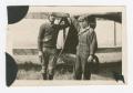 Photograph: [Ormer Locklear and other man with plane]