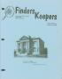Journal/Magazine/Newsletter: Finders Keepers, Volume 2, Number 1, February 1985