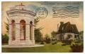 Postcard: "Statue of Victory," Shaw's Garden, St. Louis, Mo.