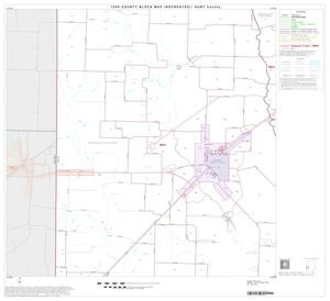 Primary view of object titled '1990 Census County Block Map (Recreated): Hunt County, Block 13'.
