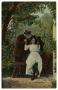 Postcard: [Couple in a Park]