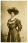 Postcard: [Woman in a Hat]