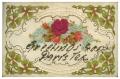 Thumbnail image of item number 1 in: '[Floral Postcard, "Greetings from Paris, Tex."]'.
