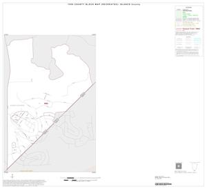 Primary view of object titled '1990 Census County Block Map (Recreated): Blanco County, Inset C01'.