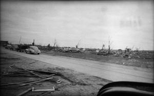 Primary view of object titled 'Debris and Vehicles After Tornado'.