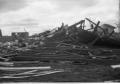 Thumbnail image of item number 1 in: '[Photograph of Fallen Structure After Tornado]'.