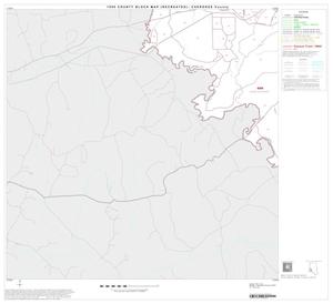 Primary view of object titled '1990 Census County Block Map (Recreated): Cherokee County, Block 13'.