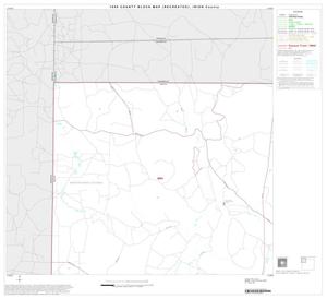 Primary view of object titled '1990 Census County Block Map (Recreated): Irion County, Block 1'.