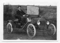 Photograph: Dr. William F. Markley in Old Car