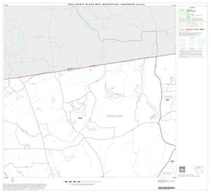 Primary view of object titled '1990 Census County Block Map (Recreated): Anderson County, Block 3'.