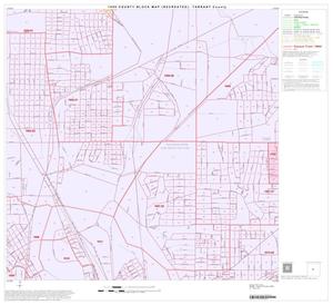 Primary view of 1990 Census County Block Map (Recreated): Tarrant County, Block 45