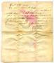 Letter: [Letter to William Murrell regarding taxes, October 3, 1862]