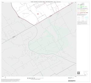 Primary view of object titled '1990 Census County Block Map (Recreated): Hill County, Block 18'.
