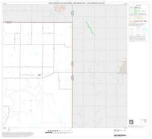 Primary view of object titled '1990 Census County Block Map (Recreated): Childress County, Block 3'.