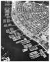 Photograph: [Aerial View of the Mothball Fleet in Orange, Texas]