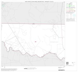 Primary view of object titled '1990 Census County Block Map (Recreated): Crockett County, Block 2'.