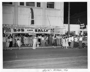 Primary view of object titled 'Bob and Sally Production at Royal Theater'.