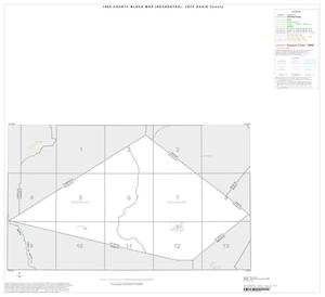 Primary view of object titled '1990 Census County Block Map (Recreated): Jeff Davis County, Index'.