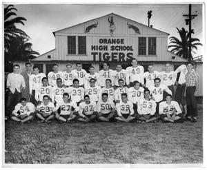 Primary view of object titled '[Orange Tigers "B" Squad, 1951]'.