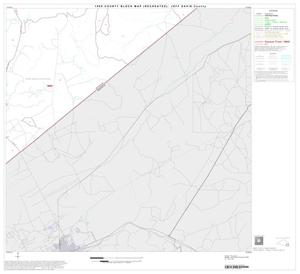 Primary view of object titled '1990 Census County Block Map (Recreated): Jeff Davis County, Block 13'.