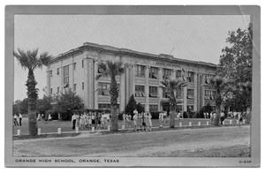 Primary view of object titled '[Orange High School]'.