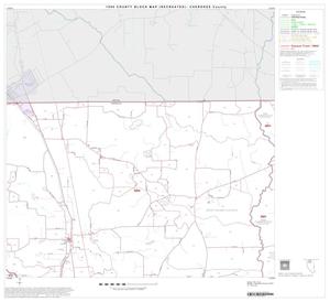 Primary view of object titled '1990 Census County Block Map (Recreated): Cherokee County, Block 2'.